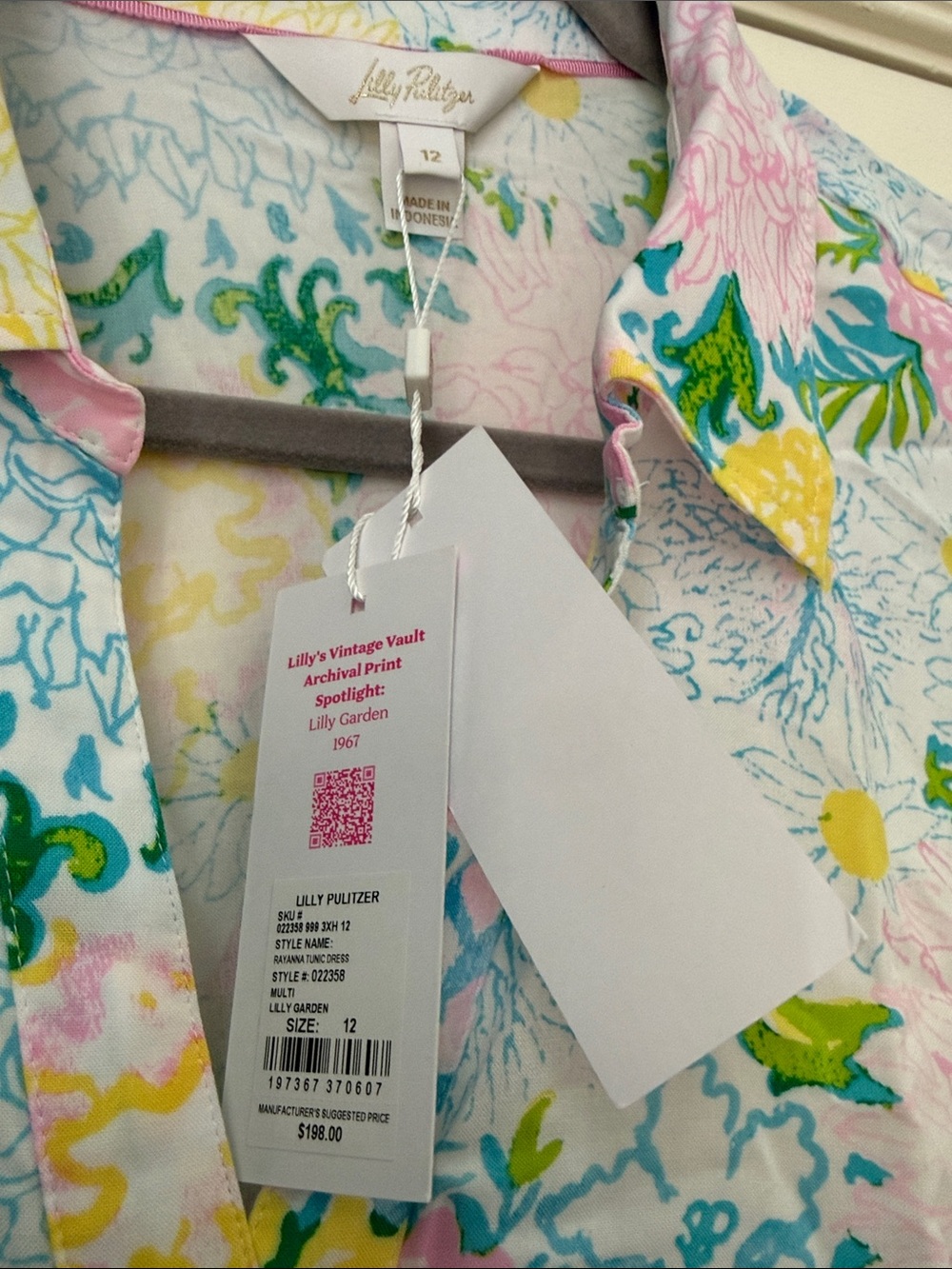 Lilly Pulitzer- Rayanna Tunic Shirtdress (Multi Lilly Garden) - Picture 3 of 7